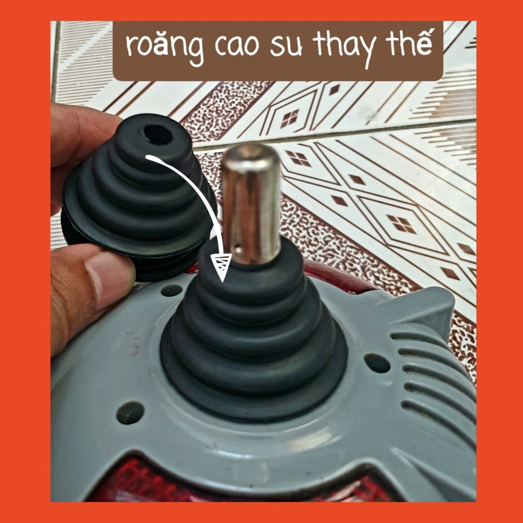Gioăng cao su máy massage cầm tay, 7 đầu, 11 đầu