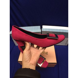 [FREE SHIP] Giày cao gót da lộn 5cm [Msp B2]