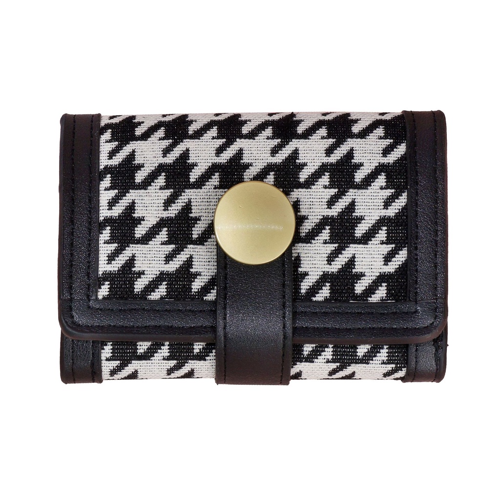 Ví Ngắn 30% Vải Canvas Đa Năng Phong Cách Mới Cho Nữ