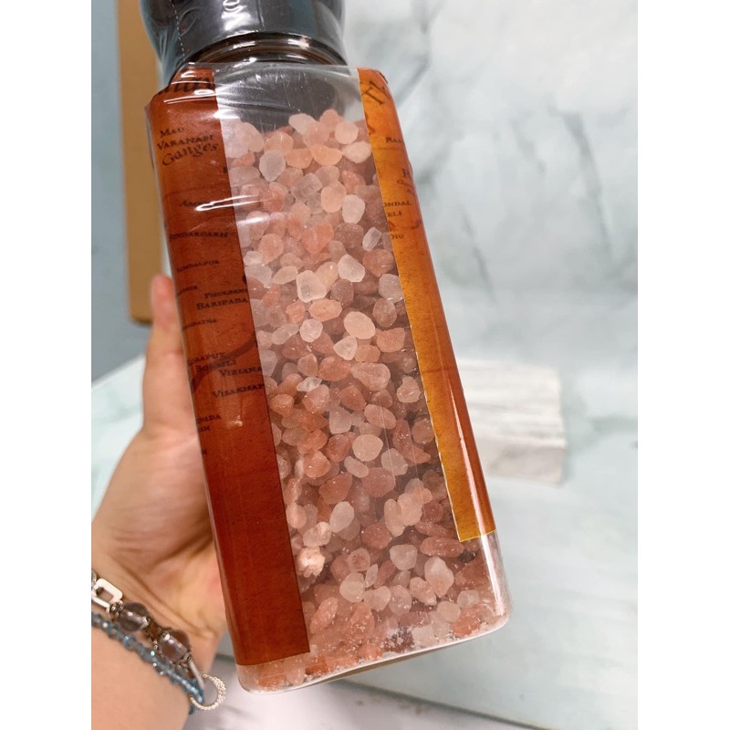 Set 2 Hũ Muối Hồng( pink salt) Himalaya grinder with refill