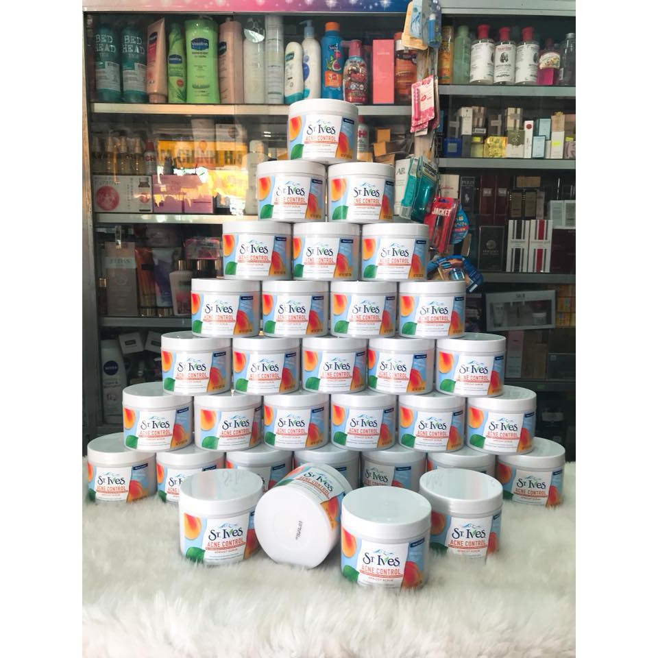 Tẩy tế bào chết toàn thân St.Ives Acne Control Apricot Scrub 283g | BigBuy360 - bigbuy360.vn