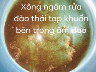 Bột xông- ngâm- rửa- bầu bí