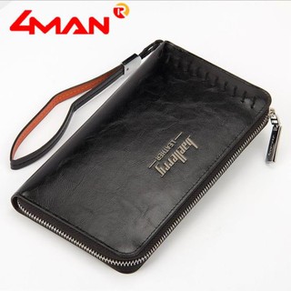 Ví cầm tay unisex💥HÀNG ĐẸP💥bóp cầm tay nam nữ da cao cấp (2 màu đen nâu) LEOTIVA VCT001 - hàng đảm bảo chất lượng