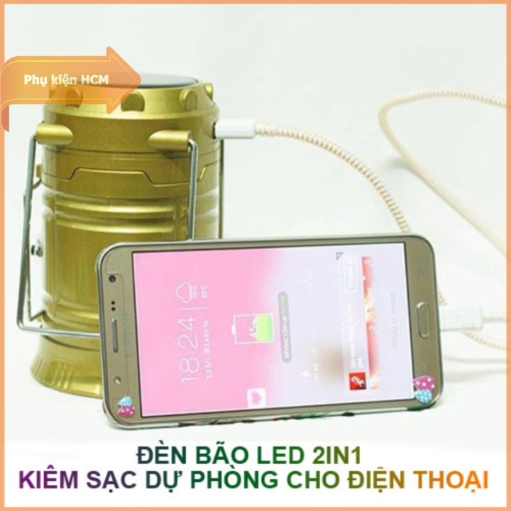 Đèn Bão Kiêm Đèn Pha Cực Sáng Led 3 Trong 1 HCM-5800T