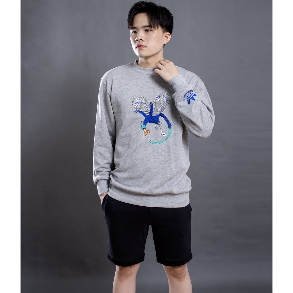 áo sweater thêu cực xịn- áo nỉ cotton cực mịn mát[hình thật] thời trang thu đông | BigBuy360 - bigbuy360.vn