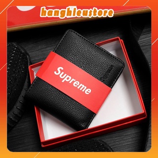 Ví bóp mini Supreme nam nữ cầm tay thời trang nhỏ gọn đẹp cao cấp nhiều ngăn SUP002