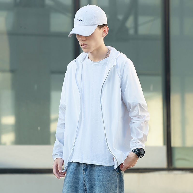 Áo Khoác Chống Nắng Và Tia UV Thoáng Khí Trọng Lượng Nhẹ Thời Trang Mùa Hè Hàng Mới Dành Cho Bạn Nam