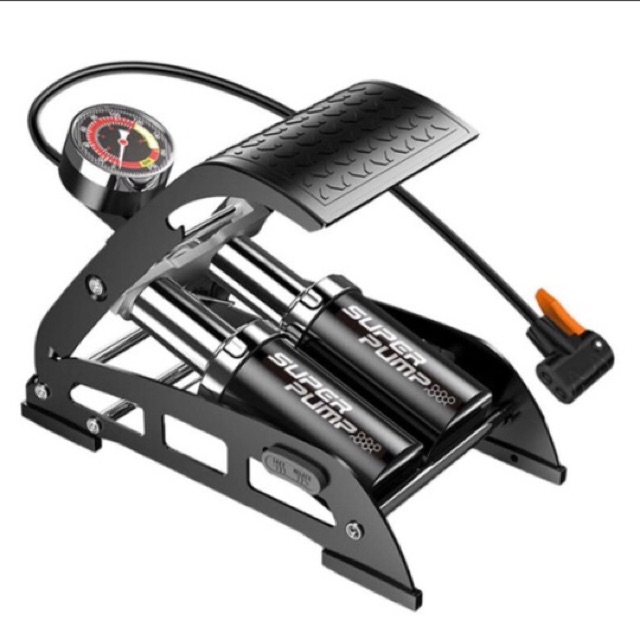 Bơm đạp chân 2 ống SUPERPUMP
