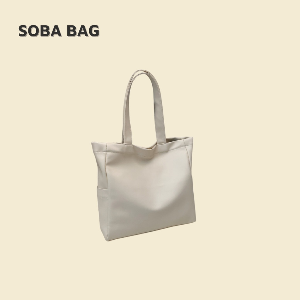 Túi Tote Da cho Nữ phong cách vintage sobabag TT05 sobabag