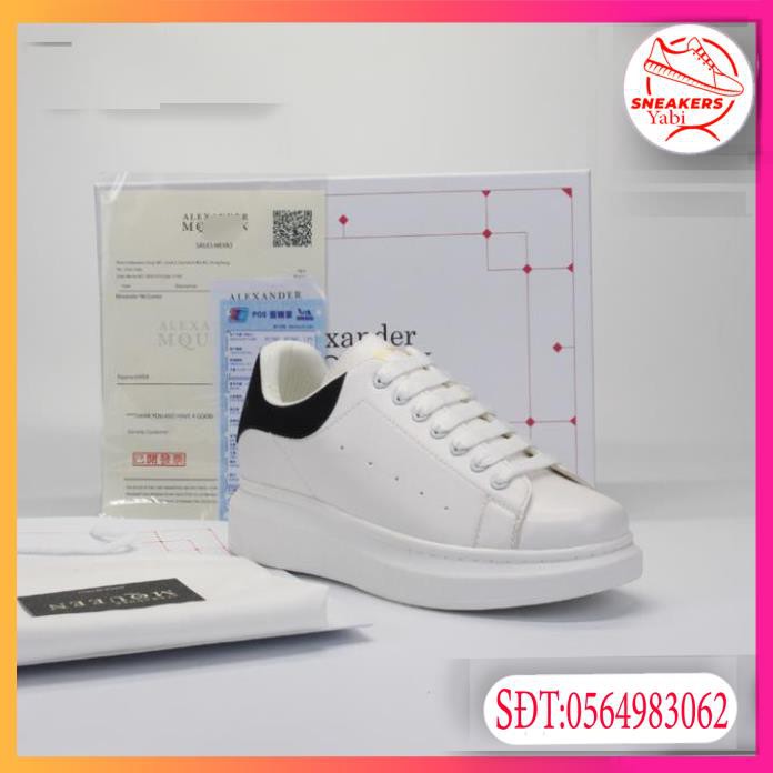 💥FREE SHIP-HÀNG QUẢNG CHÂU💥Giày thể thao sneaker MCQ gót nhung đen full box -Yabi | BigBuy360 - bigbuy360.vn