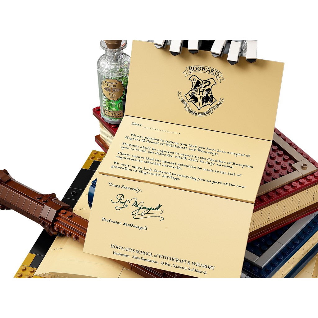 76391 Đồ chơi lắp ráp Iego Hogwarts Icons Collectors' Edition - Cú - Bộ sưu tập đồ dùng phép thuật trong Harry Potter