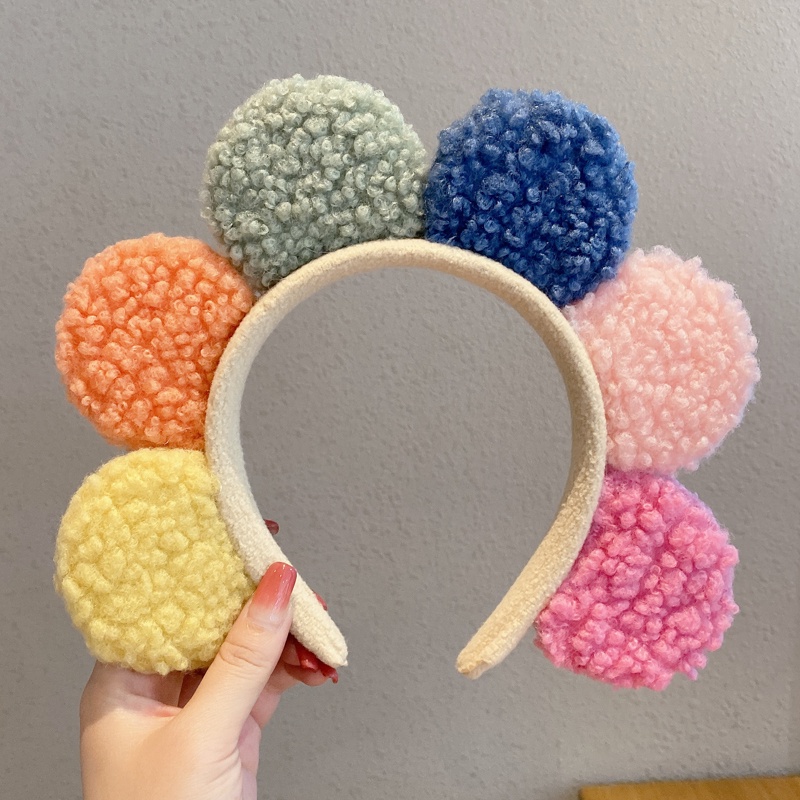 Băng Đô Cài Tóc Hình Gấu Bông Dễ Thương Thời Trang Hàn Quốc