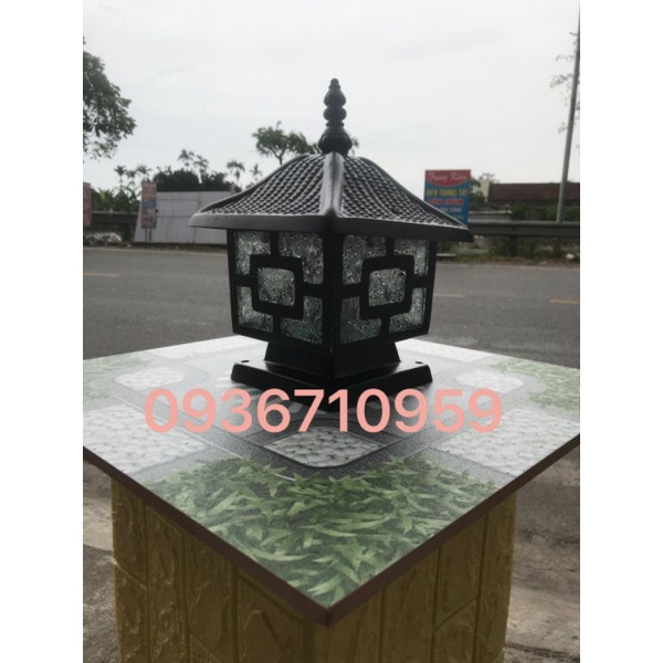 Đèn trụ cổng D200 nhôm siêu bền giá tốt. Hàng Việt Nam cao cấp