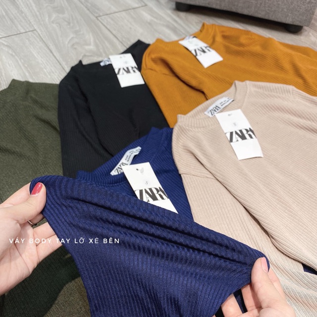 Váy body tay lỡ xẻ bên | BigBuy360 - bigbuy360.vn