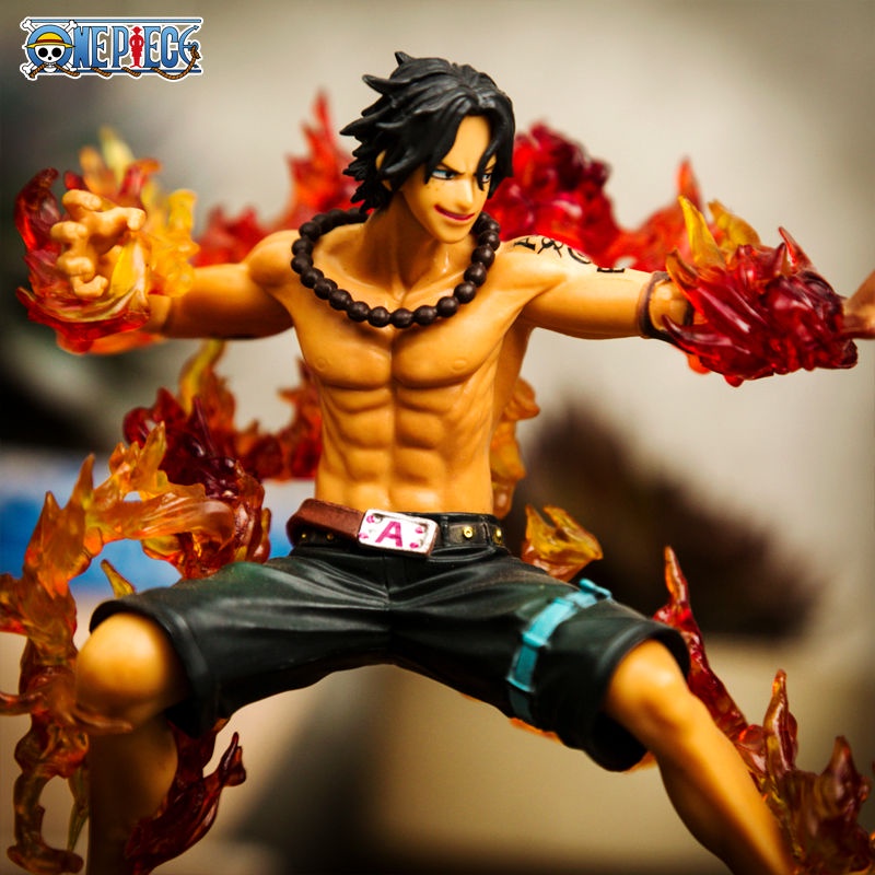 One Piece Làm bằng tay Luffy Soron Aisi Sanji Đồ trang trí ngoại vi Mô hình Anime Đồ chơi Trọn bộ Phiên bản giới hạn