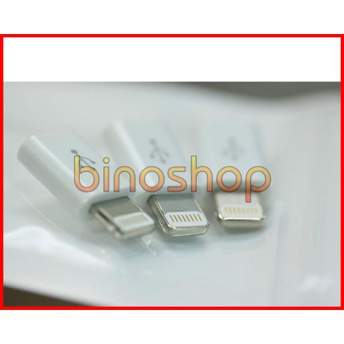 Đầu chuyển đổi Micro USB sang Lightning dành cho IPhone, IPad