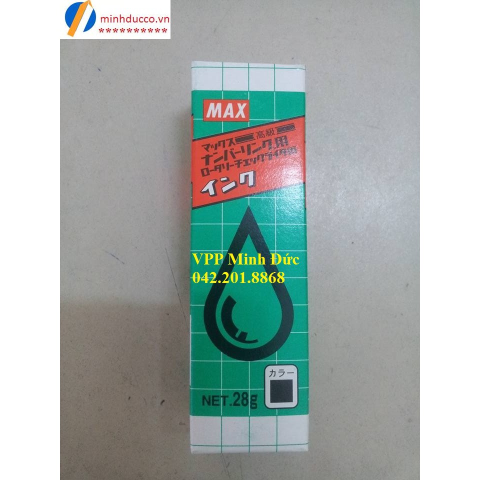 [HÀNG CHUẨN] Mực dấu nhảy Max NR9022 không gây kẹt dấu