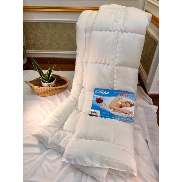 Ruột chăn phin trắng chuẩn 100% chất dày dặn - có dây buộc 4 góc - size 2m2x2m