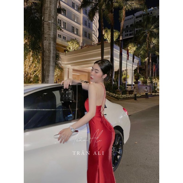 ➖Đầm maxi 2 dây cúp ngực