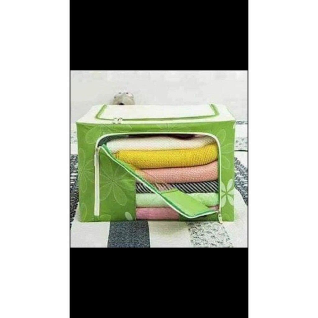 TÚI ĐỰNG CHĂN MÀN QUẦN ÁO GẤP GỌN khung sắt