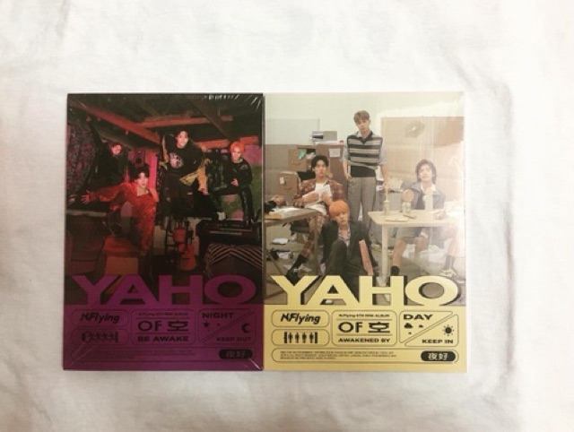 N.Flying 6th mini album Yaho nguyên seal, được chọn một trong hai ver như hình.