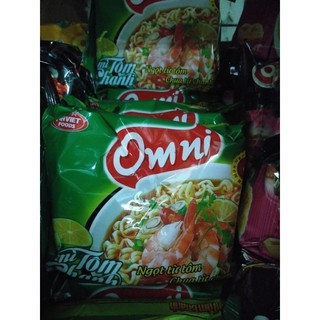 Combo 5 gói Mì tôm omni  chanh 75g