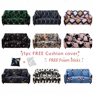 Bộ 1 / 2 / 3 / 4 Bọc Ghế Sofa In Hình Dễ Thương