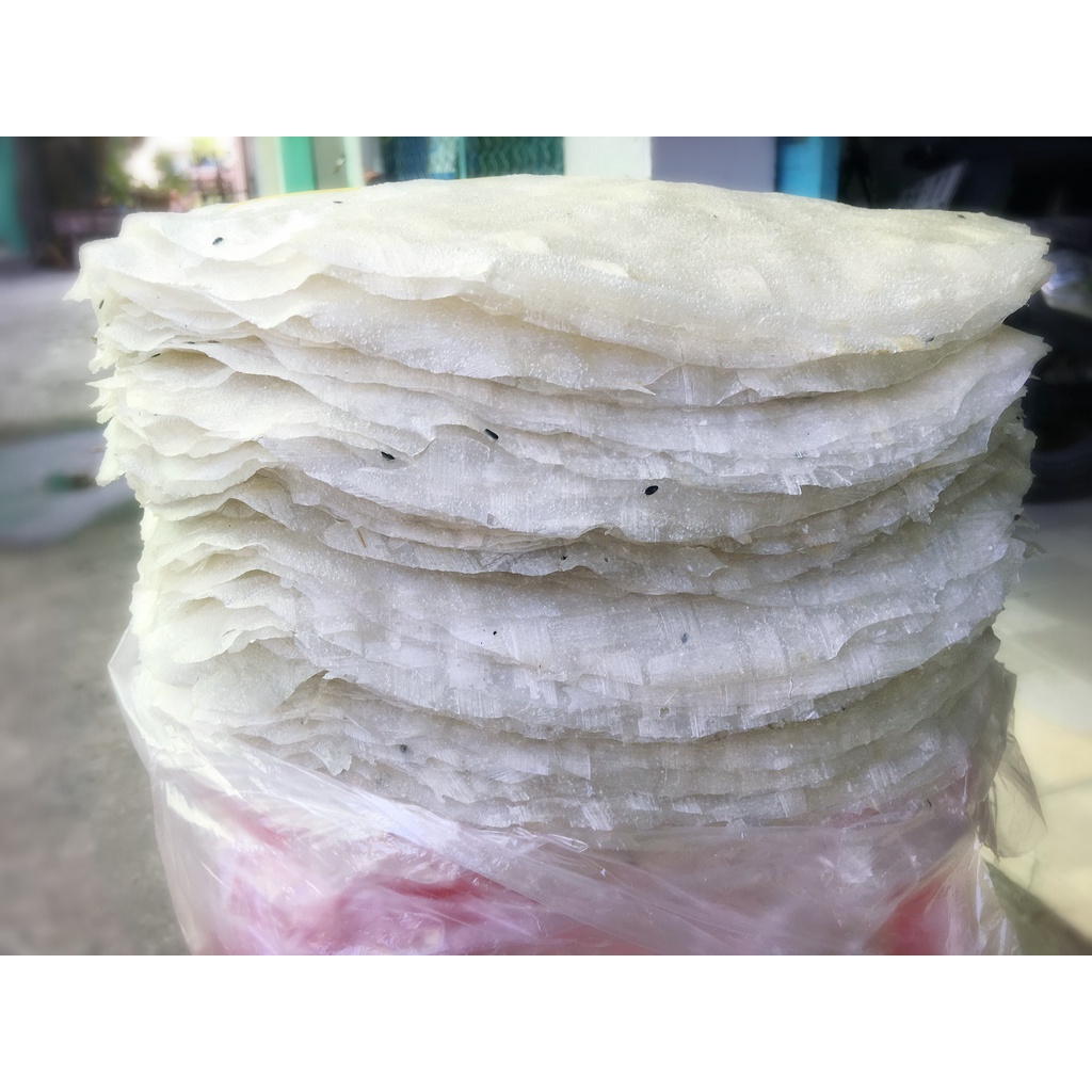 Bánh Tráng Nhúng Bình Định - Nhà làm, có mè, dẻo dai, nhúng cuộn)