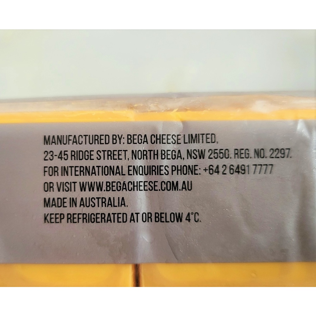 [Gói 1Kg (84 lát)] PHÔ MAI LÁT MÀU [Australia] DAIRYMONT Burger Slices Cheese (halal) (nw0)