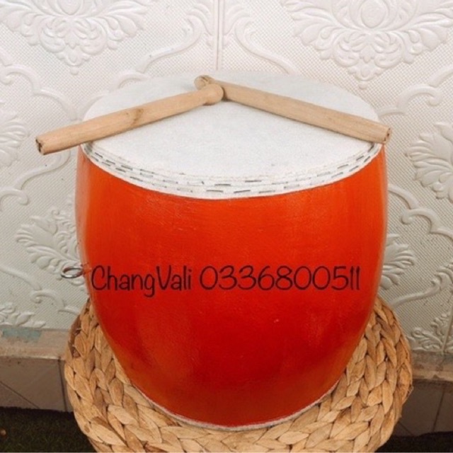 Trống da trâu cỡ lớn -đồ chơi Trung thu