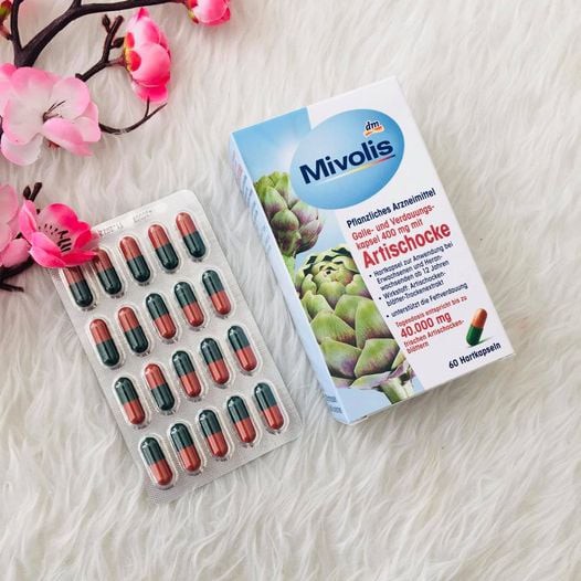 Viên uống atiso mát gan