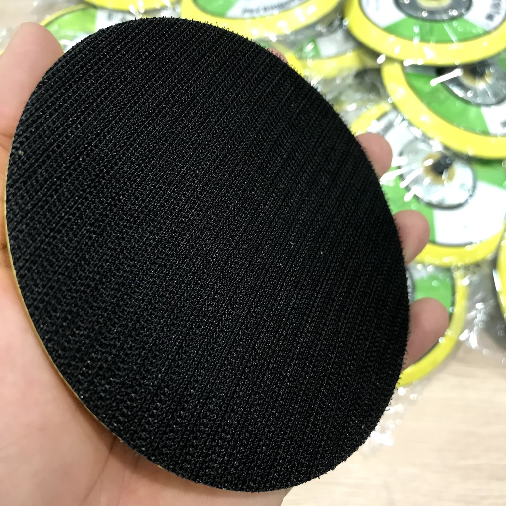 Đế máy chàm nhám tròn hơi 5" - 6"