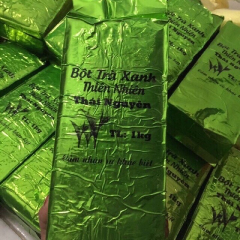 1kg bột trà xanh thái nguyên