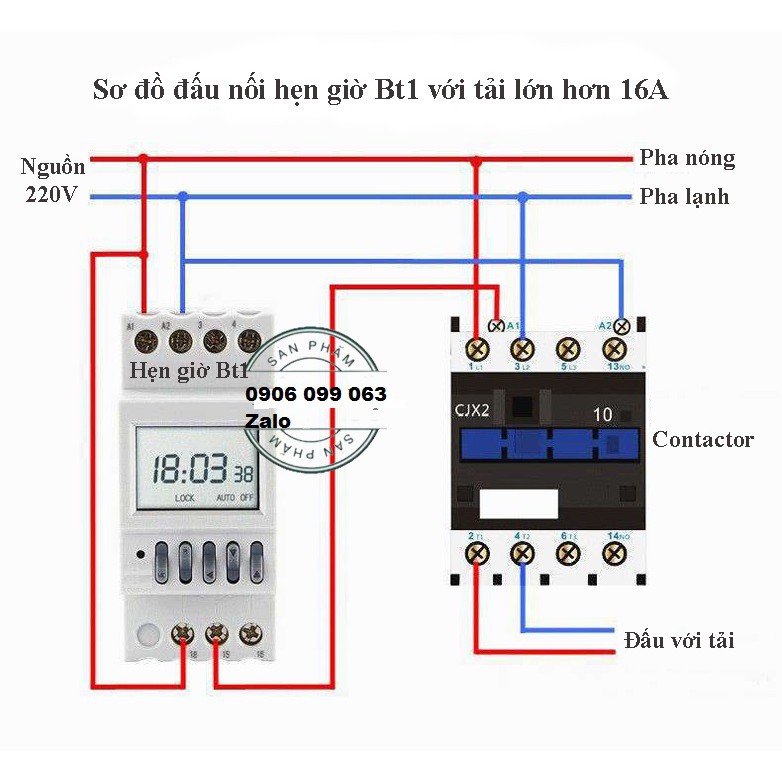 Timer NKG5 HẸN GIỜ CHU KỲ THÁNG 16A 220V - Timer chu kỳ tháng