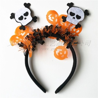 Cài tóc bờm tóc hoá trang Halloween hình bí ngô/phù thủy/bộ xương/con nhện