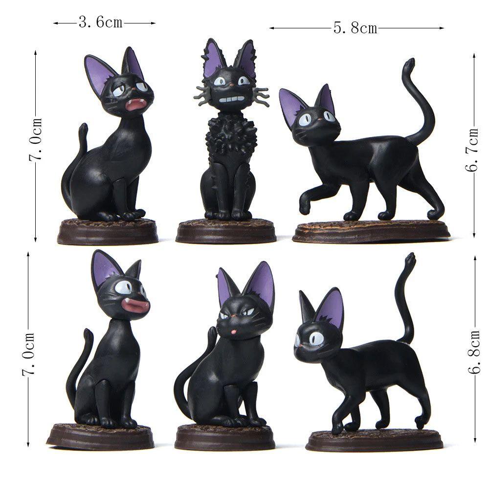 LILYES Mô Hình Đồ Chơi Nhân Vật Hoạt Hình Kiki 'S Delivery Service Bằng PVC Để Bàn Trang Trí
