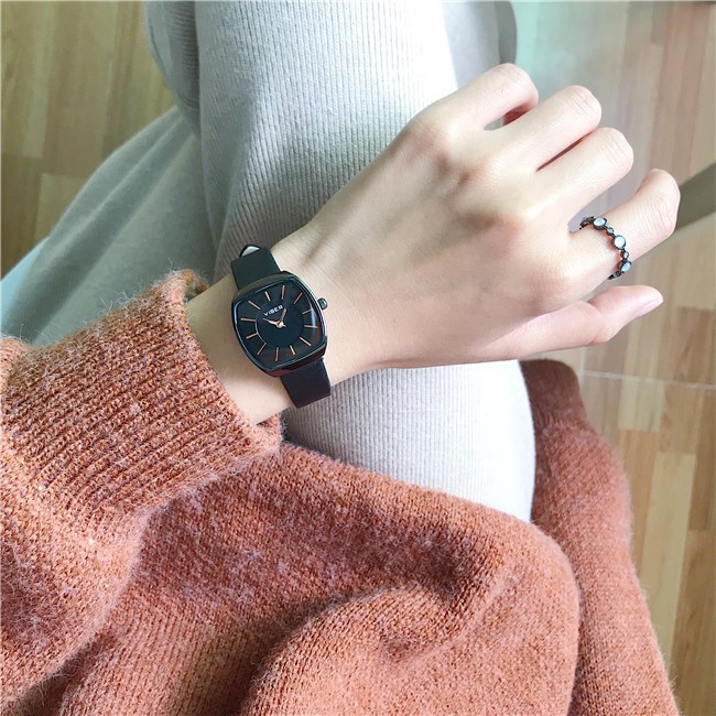 [Mã FAMAYFA2 giảm 10K đơn 50K] Đồng hồ thời trang nữ Viser VS02 mặt oval mẫu mới cực đẹp, dây da mềm êm tay | BigBuy360 - bigbuy360.vn