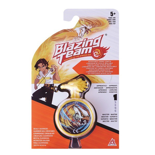 Đồ chơi con quay Yoyo Đại Bàng Linh Thú - Blazing Team Master Of Yo Kwon Do EU677115 Raging Eagle