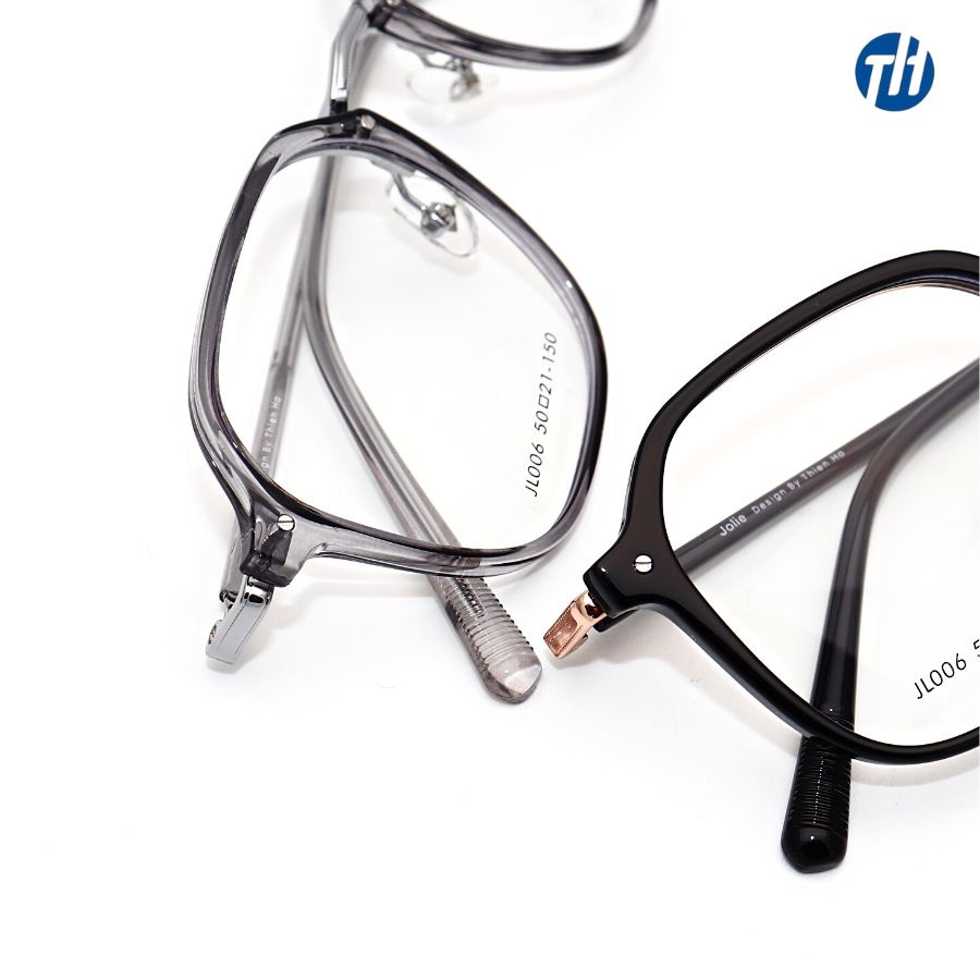 Gọng kính nữ THIENHA OPTICAL dáng vuông chất liệu cao cấp thiết kế độc quyền chắc chắn nhẹ dễ đeo JOLIE JL006