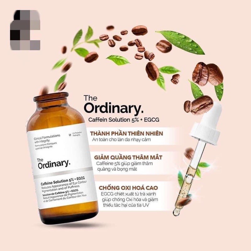 Serum Dưỡng Mắt The Ordinary Caffenine Solution 5% + EGCG
