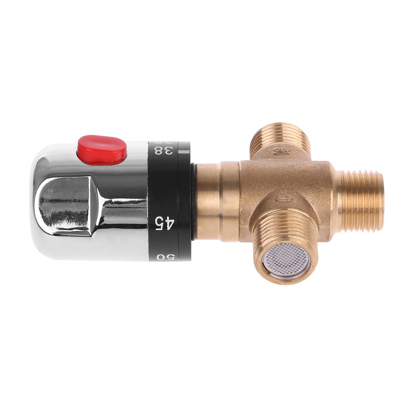 Van Điều Nhiệt G1 2 3 Chiều Bằng Đồng Thau Cao Cấp