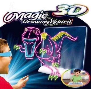 BỘ TRANH VẼ 3D MAGIC DRAWING BOAD CỰC VUI