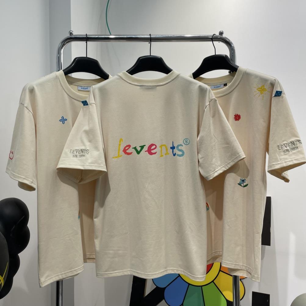 Áo thun LEVENTS Loveyou300k Special Cream áo thun levents love you 300 cao cấp freeship