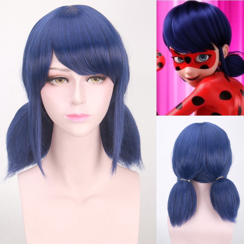 Tóc Giả Hóa Trang Nhân Vật Phim Hoạt Hình Miraculous Ladybug