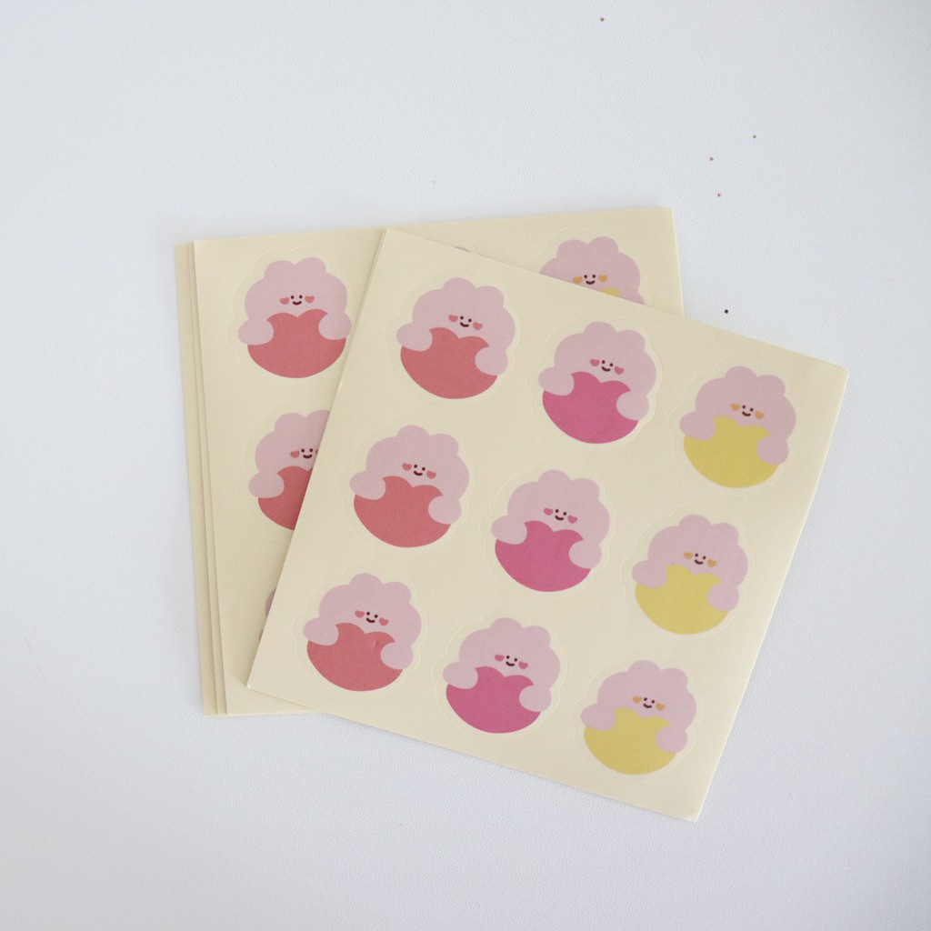 GaLiCiCi trang trí DIY Sticker / Cartoon Bear Sticker