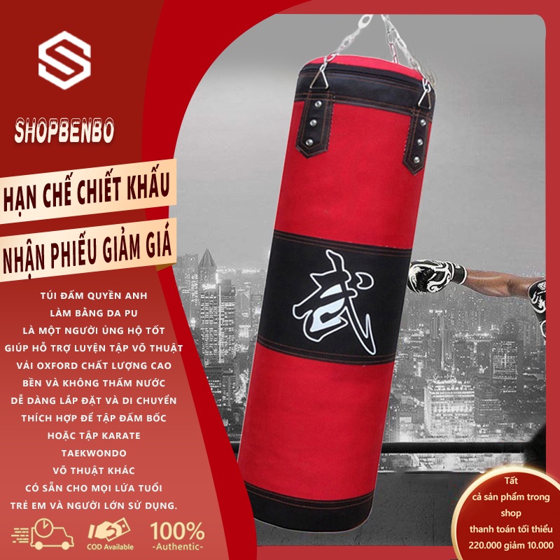 SP38R Vỏ Bao Đấm Bốc Treo Tường Cao Cấp Túi đấm Taekwondo thể dục tại nhà dành cho người lớn