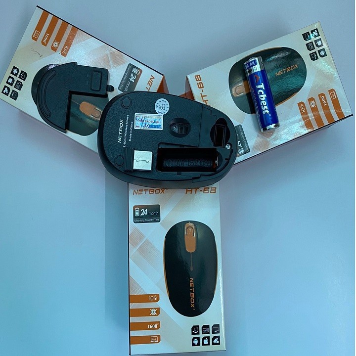Chuột quang Không dây Netbox HT68