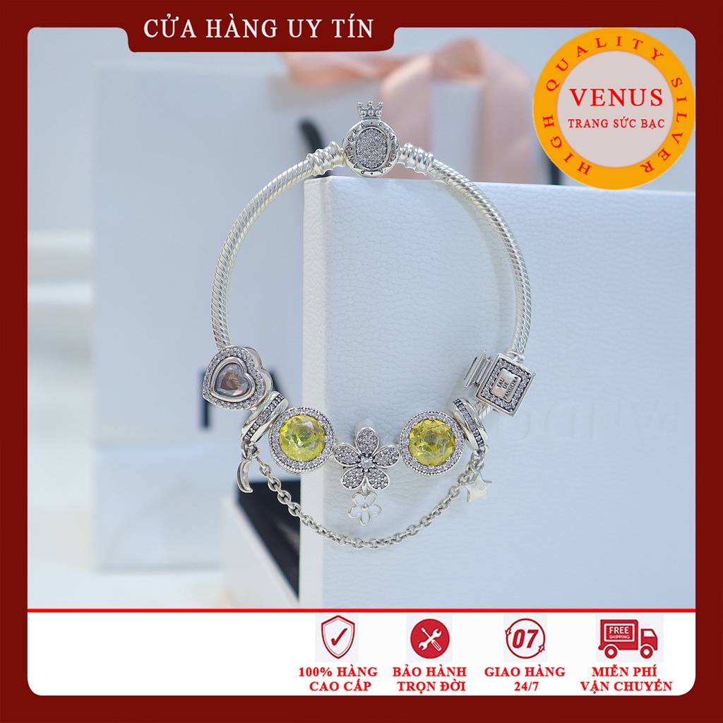 Vòng charm bộ sưu tập mới- Trang sức bạc Venus