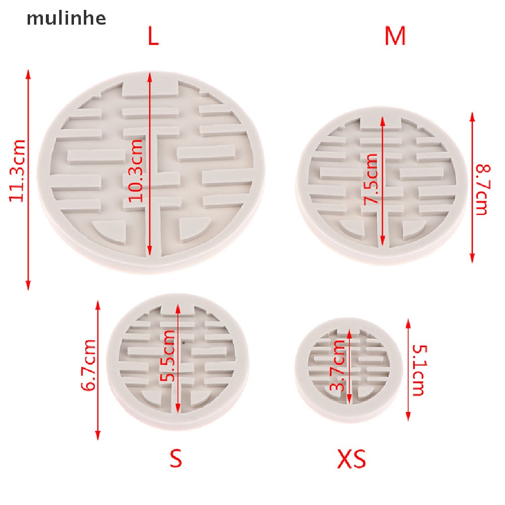 Khuôn Silicone Làm Bánh Thủ Công Hình Chữ Hạnh Phúc