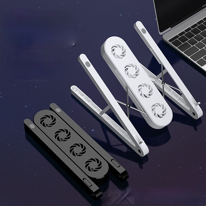 Quạt Tản Nhiệt Đứng Di Động Không Gây Tiếng Ồn Có Thể Gập Lại Cho Máy Tính Xách Tay / Notebook | BigBuy360 - bigbuy360.vn